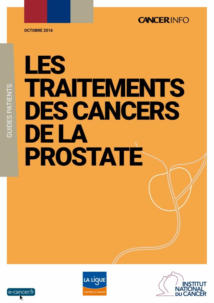 Guide cancer de la prostate - Centre de cancérologie Institut Andrée Dutreix