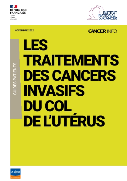 Guide cancer du col de l'utérus - Centre de cancérologie Institut Andrée Dutreix